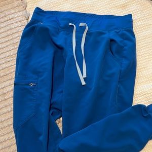Figs Blue Track Pants